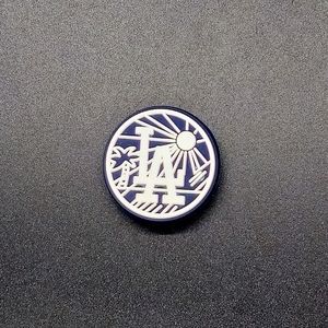 (5/$15) Los Angeles Dodgers Croc Charm